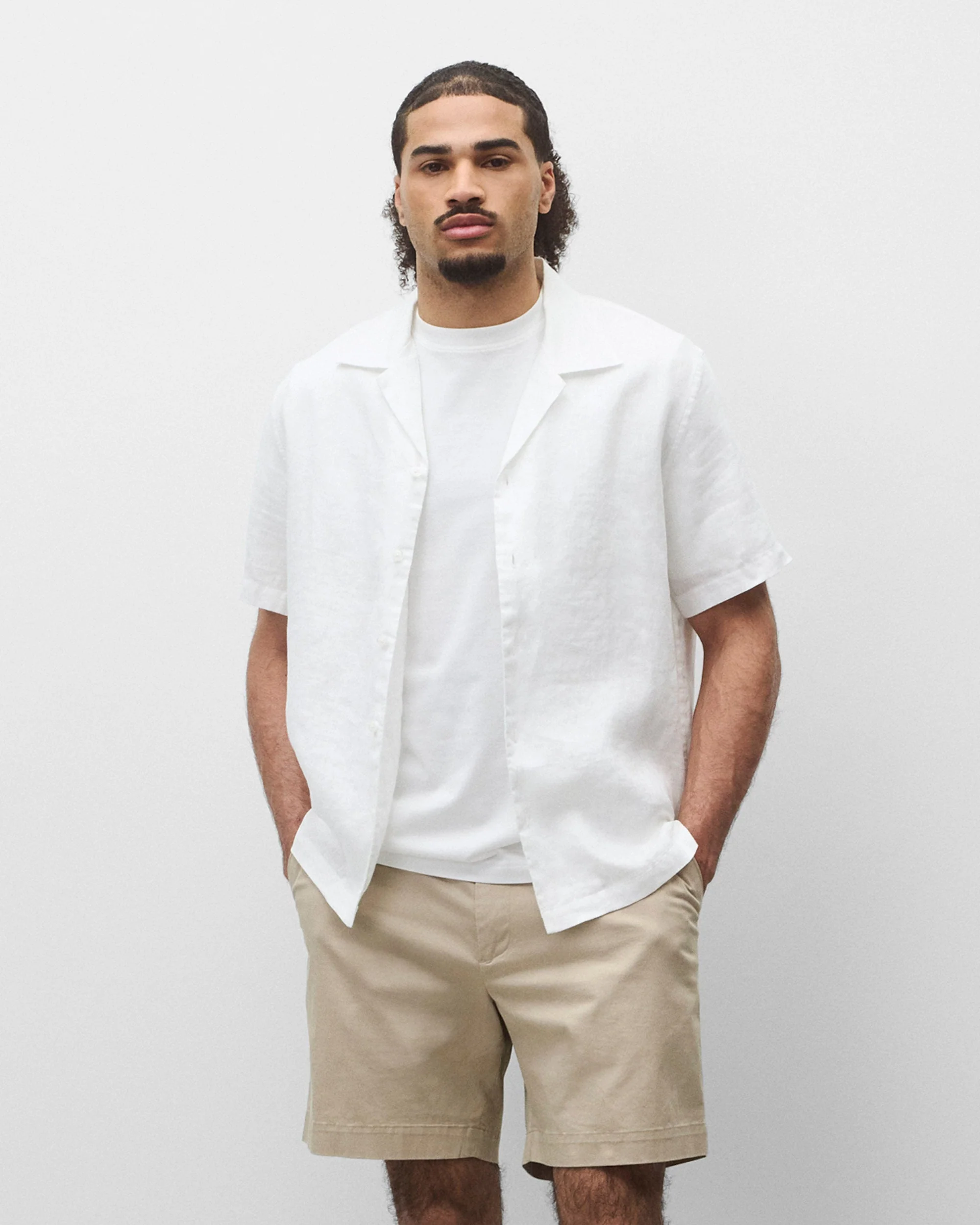 Linen Retreat Standard Camp Shirt - Image 2