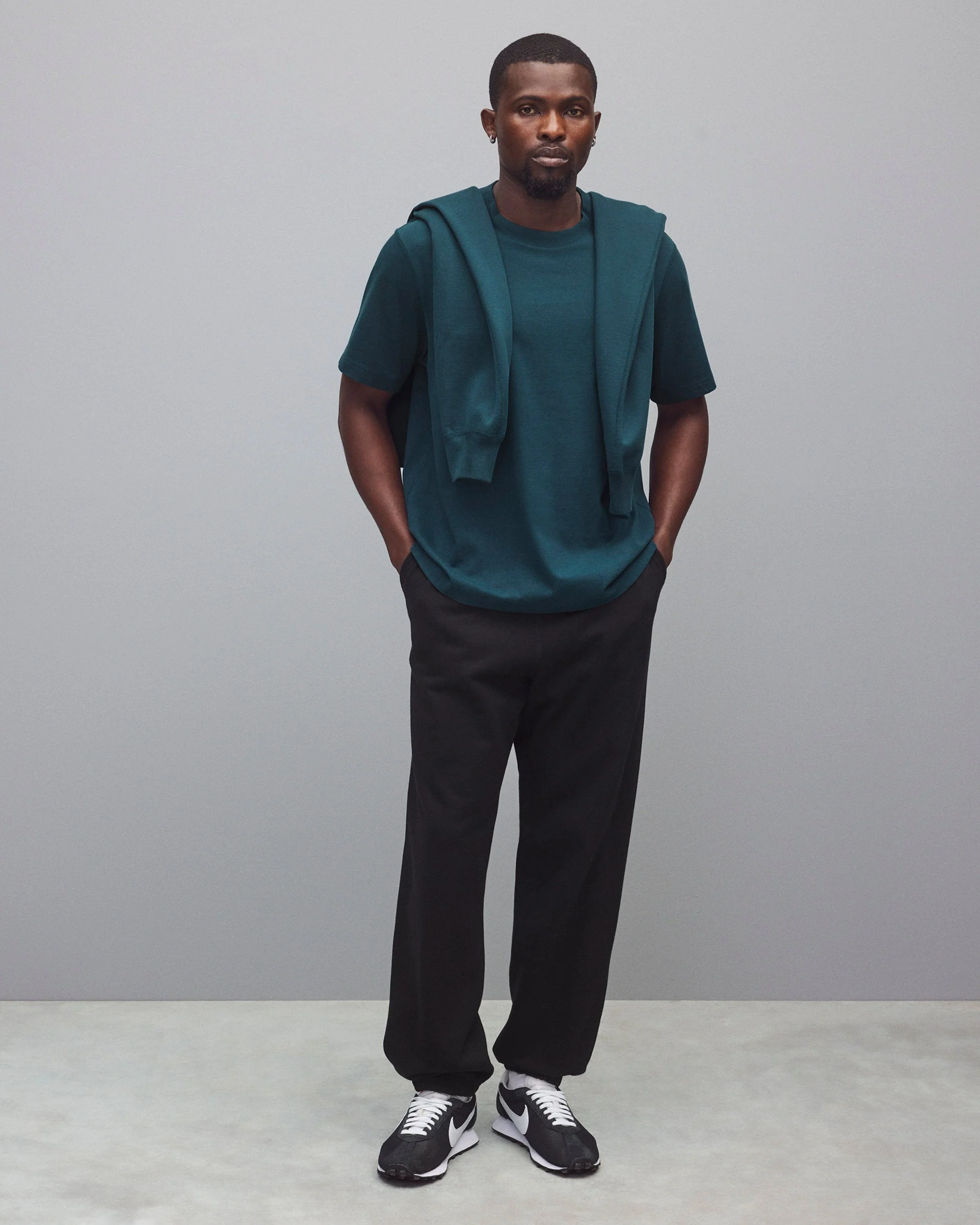 Midweight Terry Relaxed Cuffed Sweatpant - Image 2