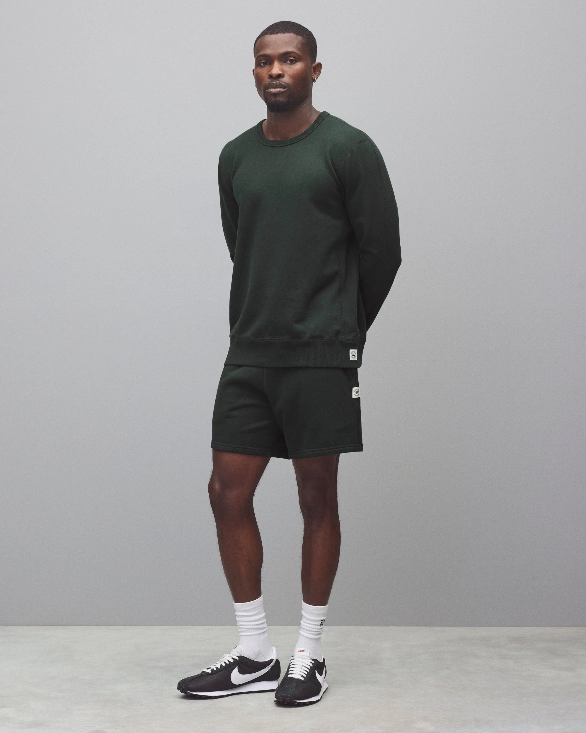 Midweight Terry Slim Crewneck - Image 3